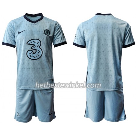 Chelsea Kind Voetbaltenues Uit 2020/21 - SS (+ Korte broeken)